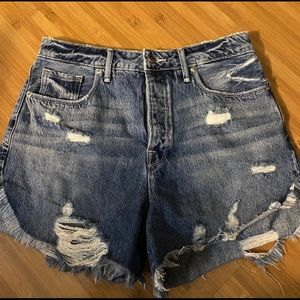 Good American Bombshell Jean Shorts